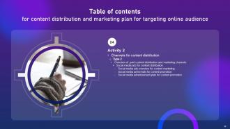 Content Distribution And Marketing Plan For Targeting Online Audience Complete Deck Engaging Slides