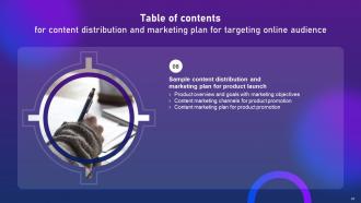 Content Distribution And Marketing Plan For Targeting Online Audience Complete Deck Multipurpose Idea