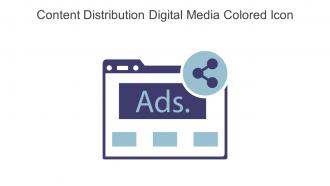 Content Distribution Digital Media Colored Icon In Powerpoint Pptx Png And Editable Eps Format