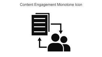 Content Engagement Monotone Icon In Powerpoint Pptx Png And Editable Eps Format