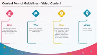 Content Format Guidelines Video Content Media Platform Playbook