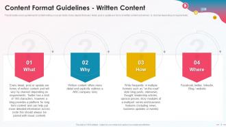 Content Format Guidelines Written Content Media Platform Playbook