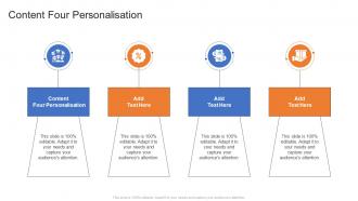 Content Four Personalisation In Powerpoint And Google Slides Cpb