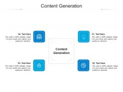 Content generation ppt powerpoint presentation inspiration slide portrait cpb