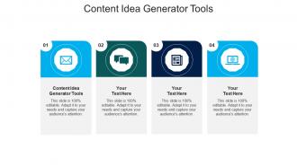 Content idea generator tools ppt powerpoint presentation outline samples cpb