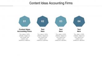 Content ideas accounting firms ppt powerpoint presentation pictures portrait cpb