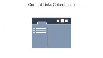 Content Links Colored Icon In Powerpoint Pptx Png And Editable Eps Format