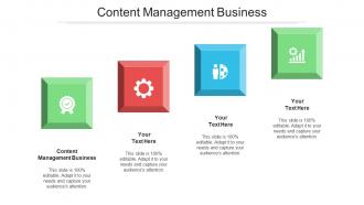 Content Management Business Ppt Powerpoint Presentation Ideas Introduction Cpb
