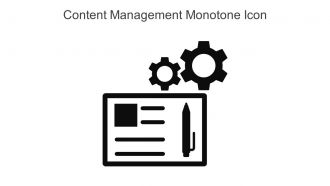 Content Management Monotone Icon In Powerpoint Pptx Png And Editable Eps Format