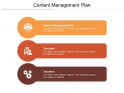 Content management plan ppt powerpoint presentation file graphics cpb