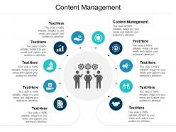 Content management ppt powerpoint presentation infographic template professional cpb