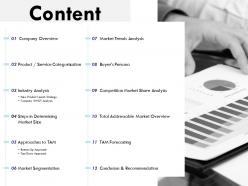 Content market trends l179 ppt powerpoint presentation ideas grid