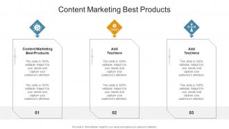 Content Marketing Best Products In Powerpoint And Google Slides Cpb