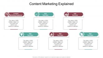 Content Marketing Explained In Powerpoint And Google Slides Cpb