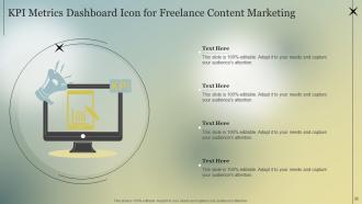 Content Marketing Freelance Metrics Dashboard Powerpoint Ppt Template Bundles