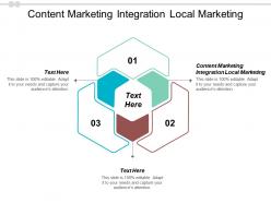Content marketing integration local marketing ppt powerpoint presentation good cpb