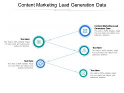 Content marketing lead generation data ppt powerpoint presentation slides inspiration cpb