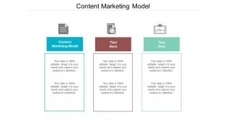 Content marketing model ppt powerpoint presentation pictures slide cpb