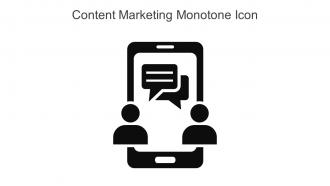 Content Marketing Monotone Icon In Powerpoint Pptx Png And Editable Eps Format