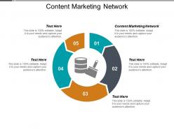 Content marketing network ppt powerpoint presentation file format ideas cpb