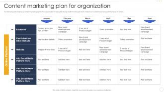 Content Marketing Plan For Organization Effective B2b Marketing Strategy Organization Set 1