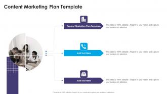 Content Marketing Plan Template In Powerpoint And Google Slides Cpb