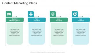 Content Marketing Plans In Powerpoint And Google Slides Cpb