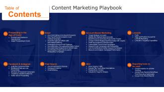 Content Marketing Playbook Prospecting