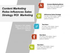 Content marketing roles influences sales strategy roi marketing cpb