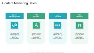 Content Marketing Sales In Powerpoint And Google Slides Cpb