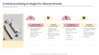 Content Marketing Strategies For Skincare Brands