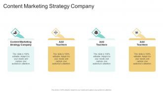 Content Marketing Strategy Company In Powerpoint And Google Slides Cpb