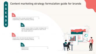 Content Marketing Strategy Formulation Guide For Brands Powerpoint Presentation Slides MKT CD Interactive Aesthatic