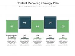 Content marketing strategy plan ppt powerpoint presentation show sample cpb