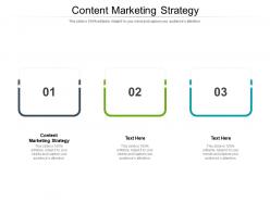 Content marketing strategy ppt presentation professional graphics tutorials cpb