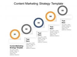 Content marketing strategy template ppt powerpoint presentation pictures elements cpb