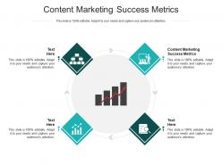 Content marketing success metrics ppt powerpoint presentation show deck cpb