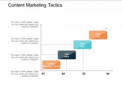 Content marketing tactics ppt powerpoint presentation gallery layouts cpb