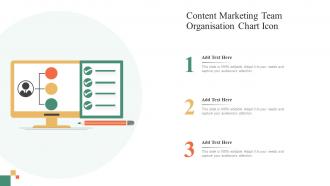 Content Marketing Team Organisation Chart Icon