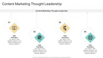 Content Marketing Thought Leadership In Powerpoint And Google Slides Cpb