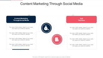 Content Marketing Through Social Media In Powerpoint And Google Slides Cpb