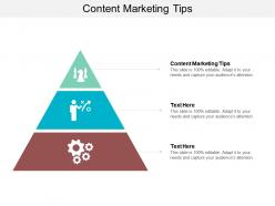 Content marketing tips ppt powerpoint presentation gallery graphics cpb