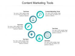 Content marketing tools ppt powerpoint presentation icon introduction cpb