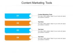 Content marketing tools ppt powerpoint presentation infographic template example file cpb