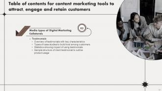 Content Marketing Tools To Attract Engage And Retain Customers Powerpoint Presentation Slides MKT CD V Editable Researched