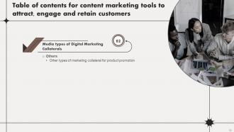 Content Marketing Tools To Attract Engage And Retain Customers Powerpoint Presentation Slides MKT CD V Visual Researched