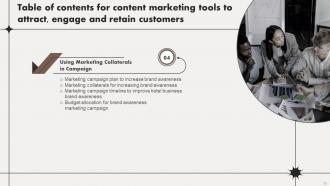 Content Marketing Tools To Attract Engage And Retain Customers Powerpoint Presentation Slides MKT CD V Engaging Researched