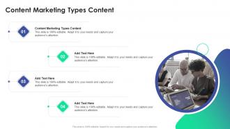 Content Marketing Types Content In Powerpoint And Google Slides Cpb