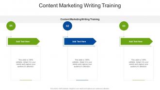 Content Marketing Writing Training In Powerpoint And Google Slides Cpb