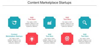 Content Marketplace Startups Ppt Powerpoint Presentation Inspiration Show Cpb